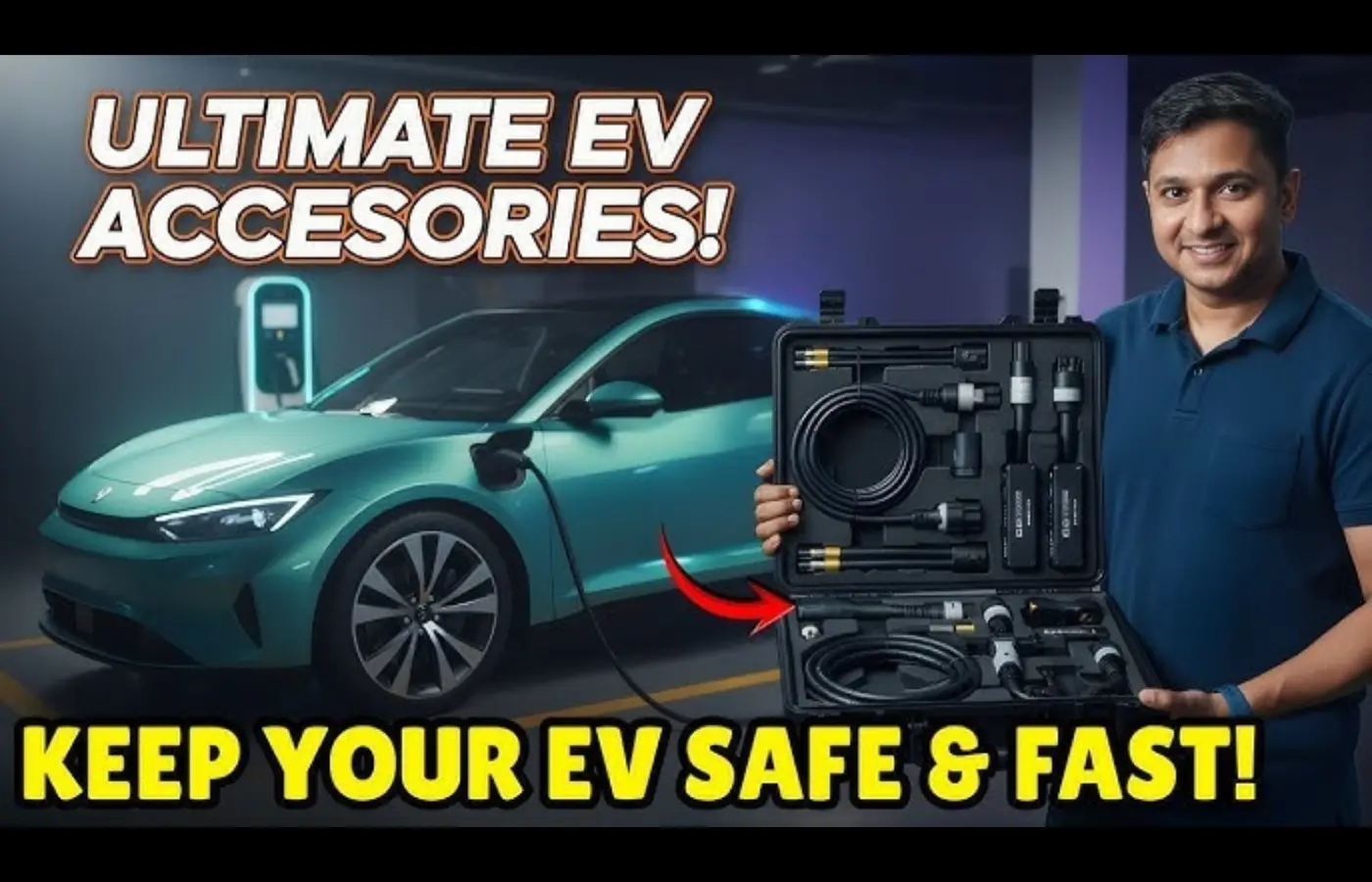 12 Essential EV Accessories Every Electric Car Owner Must Buy in 2025. Featured Image
